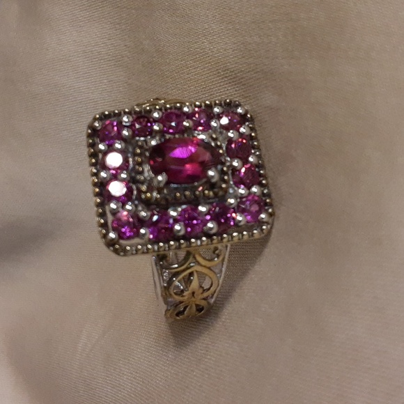 Jewelry - 925 Genuine Untreated Grape Rhodolite Garnet. FIRM. Every Day Elegance. FIRM.